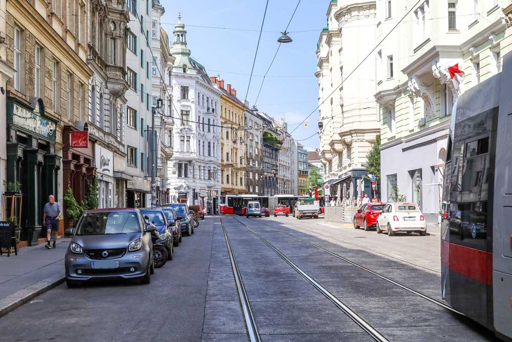 Gleissanierung Lerchenfelder Straße (zw. Myrthengasse und Auerspergstraße)